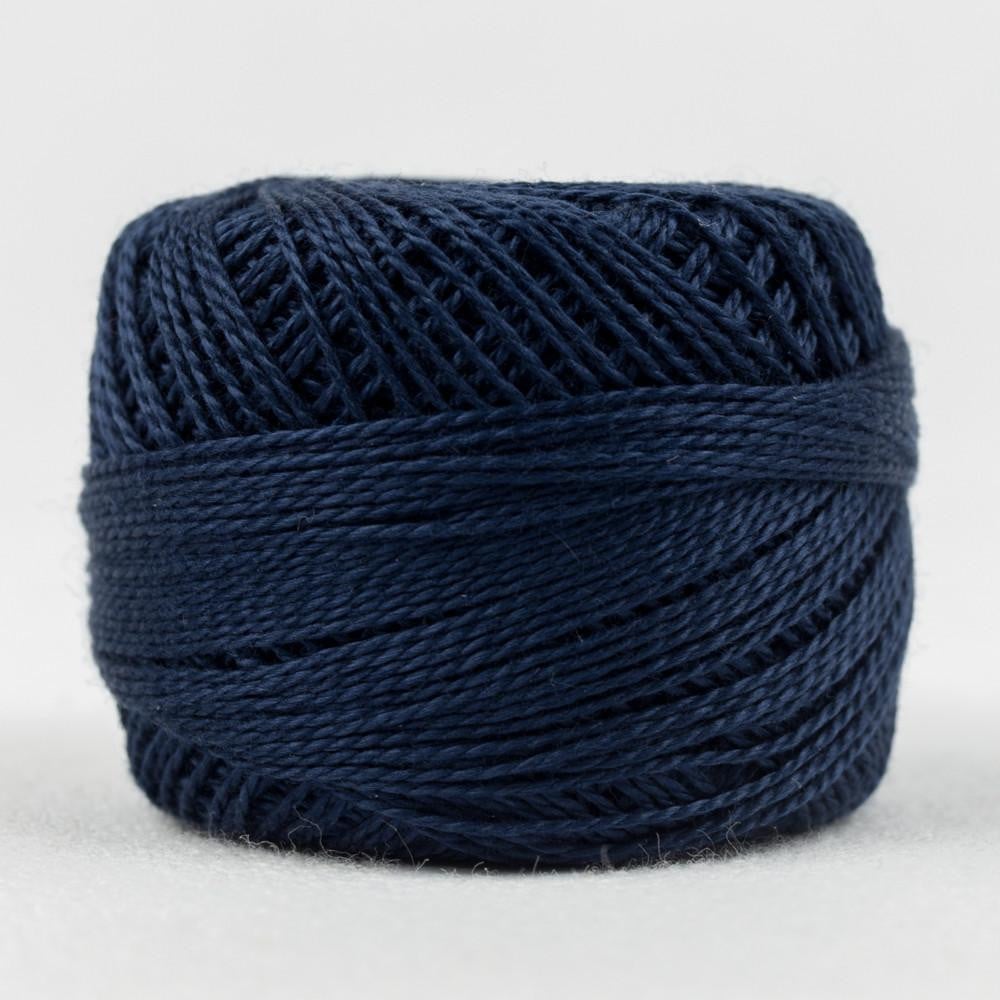 EL5G12 - Eleganza™ 8wt Egyptian Cotton Navy Thread WonderFil