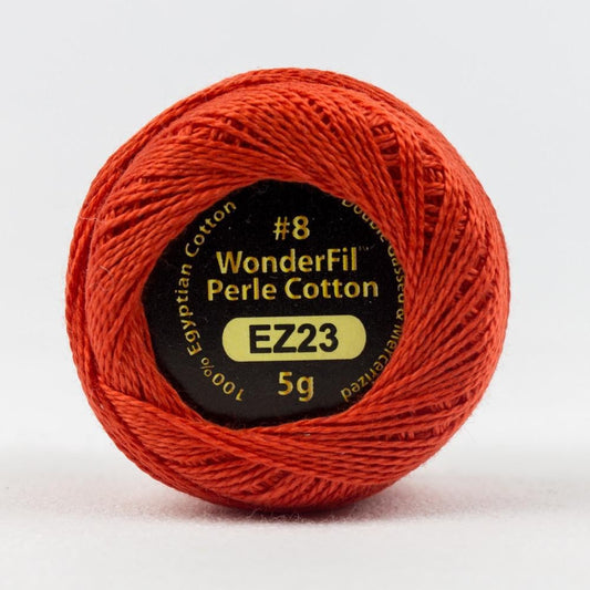 EL5G23 - Eleganza™ 8wt Egyptian Cotton Race Car Red Thread WonderFil