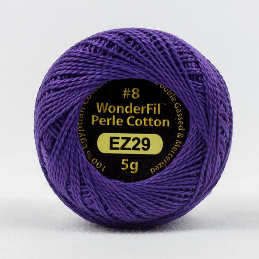 EL5G29 - Eleganza™ 8wt Egyptian Cotton Blueberry Blush Thread WonderFil