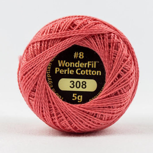 EL5G308 - Eleganza™ 8wt Egyptian Cotton Raspberry Frosting Thread WonderFil