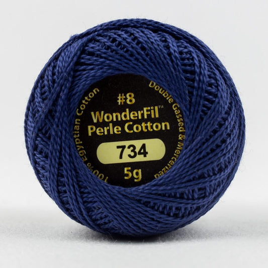 EL5G734 - Eleganza™ 8wt Egyptian Cotton Denim Thread WonderFil