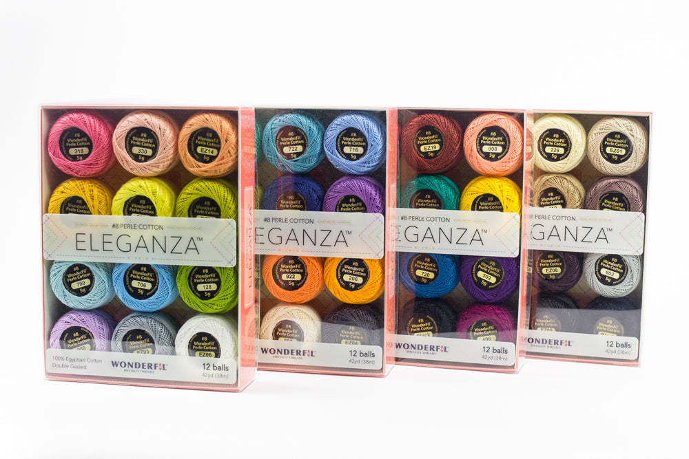 WFEZP - Eleganza™ 5g Egyptian Cotton Ball Thread Packs WonderFil