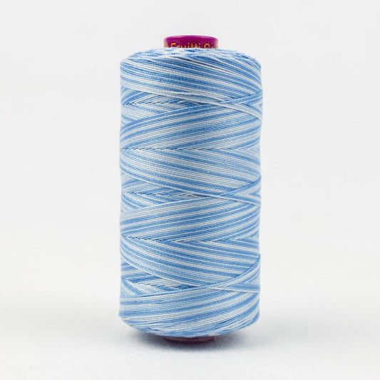 FT21 - Fruitti™ 12wt Egyptian Cotton Sky Blue Thread WonderFil