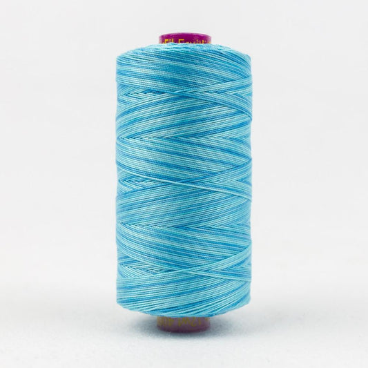 FT23 - Fruitti™ 12wt Egyptian Cotton Sea Blue Thread WonderFil