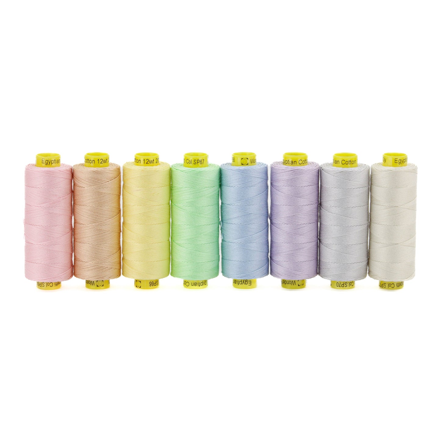 Spagetti™ Pack - 12wt Egyptian Cotton Thread WonderFil