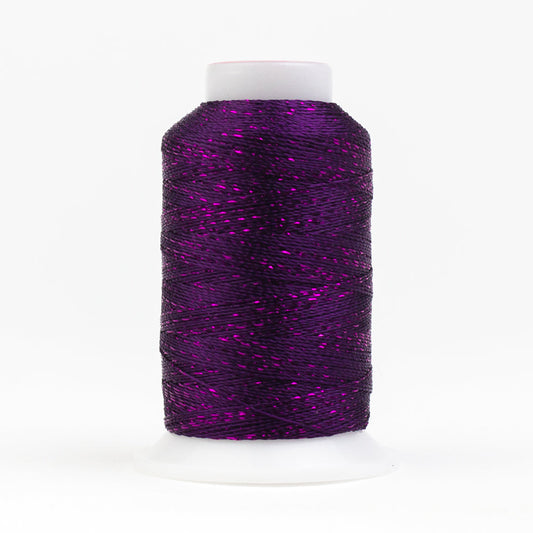 GM124 - GlaMore™ 12wt Rayon and Metallic Purple Thread WonderFil