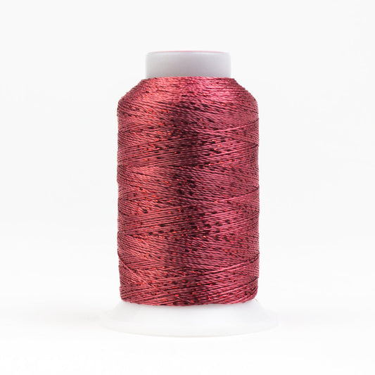 GM2514 - GlaMore™ 12wt Rayon and Metallic Coral Rose Thread WonderFil