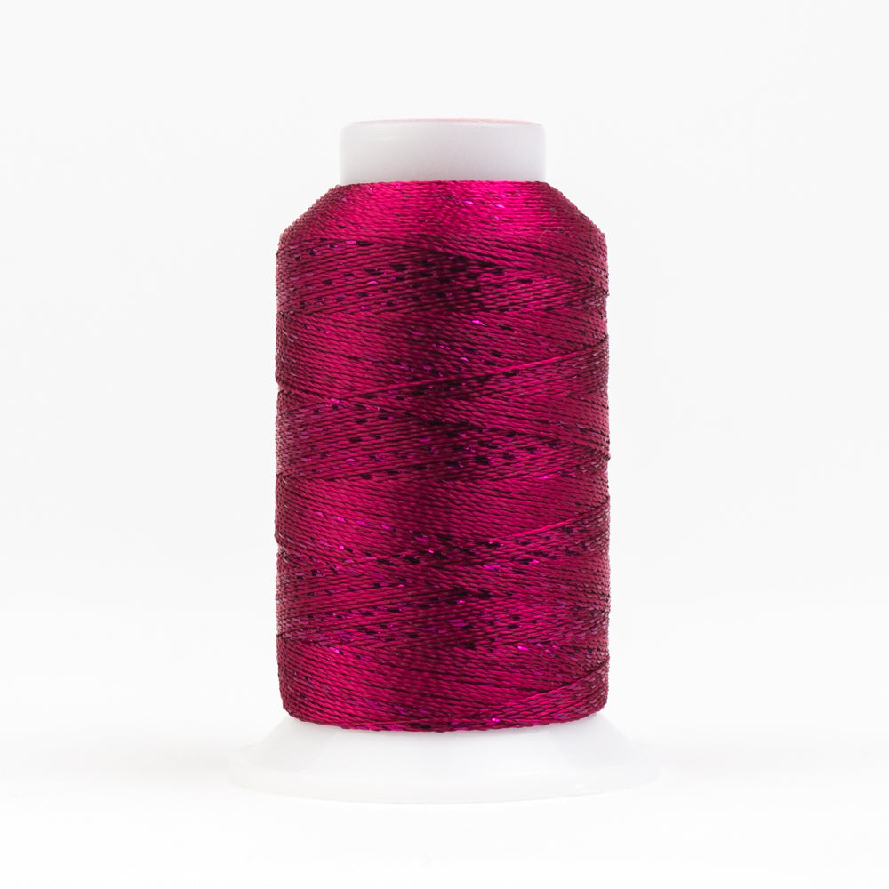 GM45 - GlaMore™ 12wt Rayon and Metallic Boysenberry Thread WonderFil