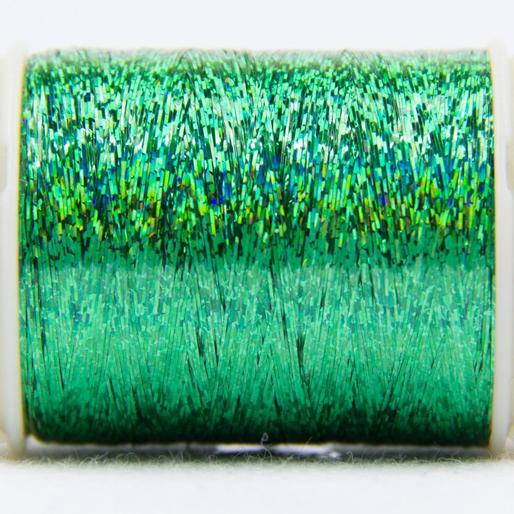 HC8156 - Hologram™ Polyester Slitted Green Thread WonderFil