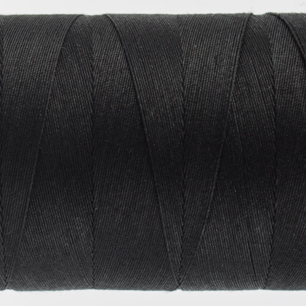KT200 - Konfetti™ 50wt Egyptian Cotton Black Thread WonderFil