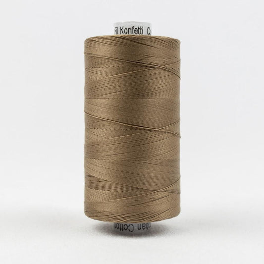 KT801 - Konfetti™ 50wt Egyptian Cotton Brown Thread WonderFil