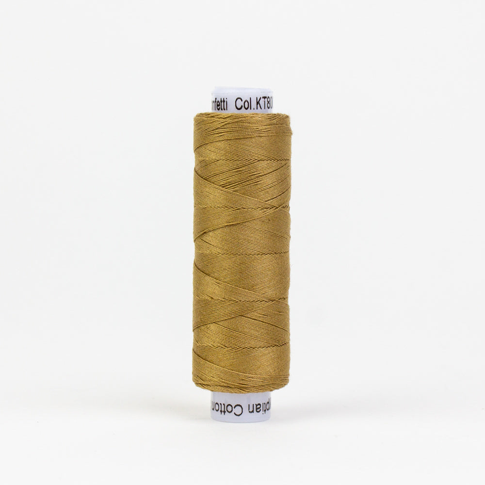 KT800 - Konfetti™ 50wt Egyptian Cotton Beige Thread WonderFil