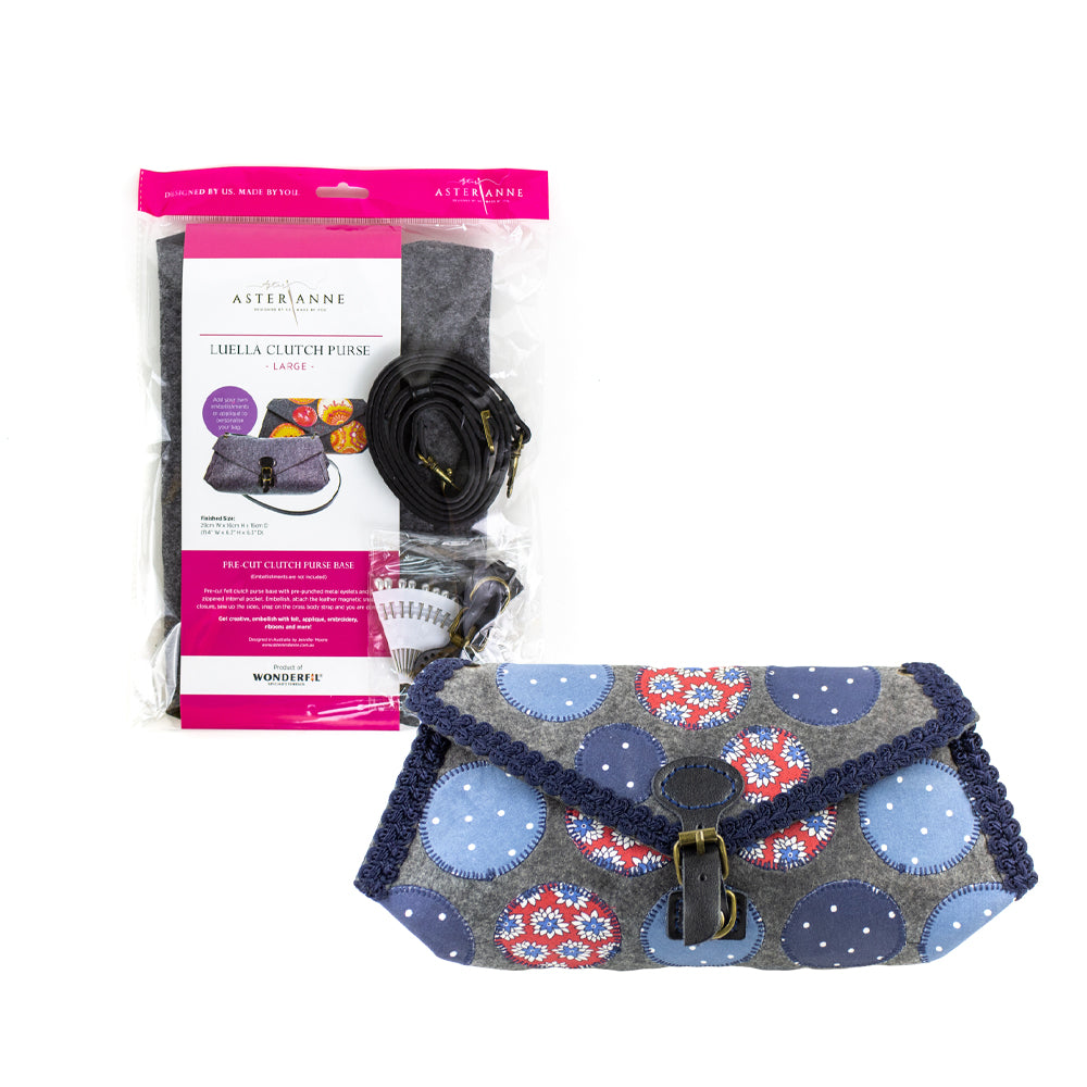 Luella Clutch Purse Kit - Large WonderFil Europe