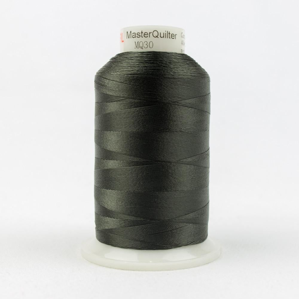 MQ30 - Master Quilter™ 40wt All Purpose Metal Grey Polyester Thread WonderFil