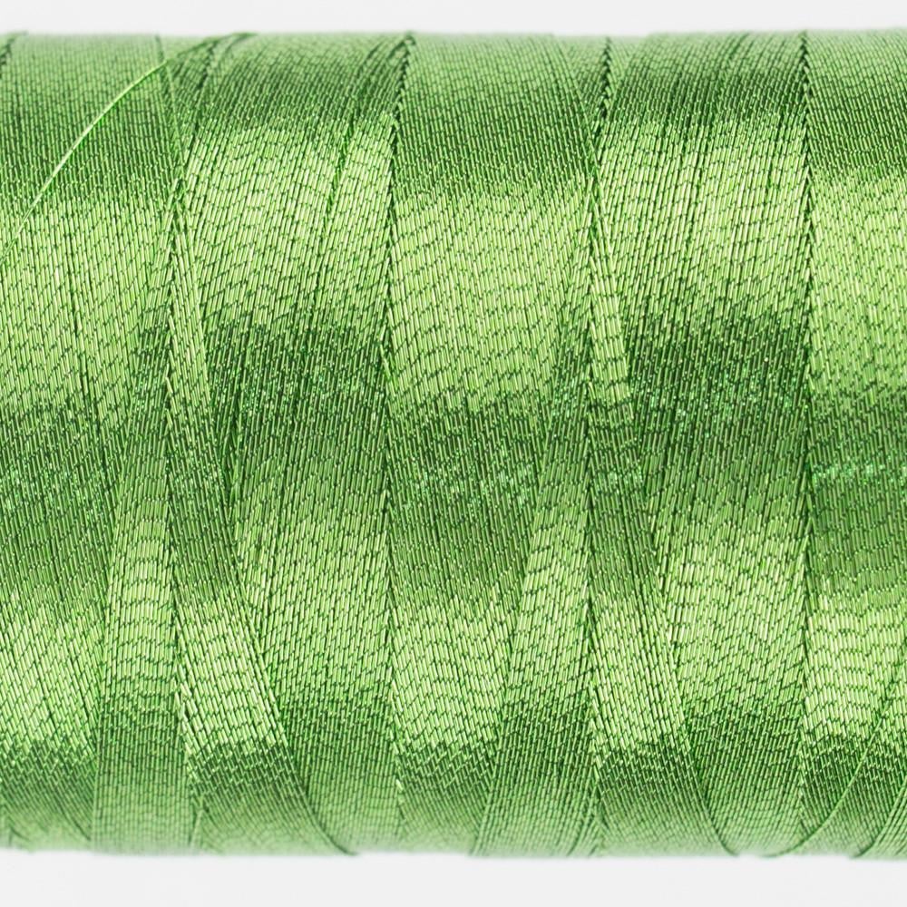 MT7716 - Spotlite™ 40wt Metallic Lime Thread WonderFil