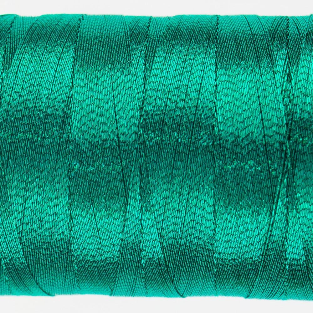 MT7718 - Spotlite™ 40wt Metallic Sea Green Thread WonderFil