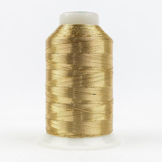 MT8847 - Spotlite™ 40wt Metallic Burnished Gold Thread WonderFil