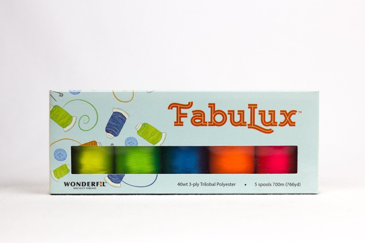 FabuLux™ 40wt Trilobal Polyester Pack WonderFil