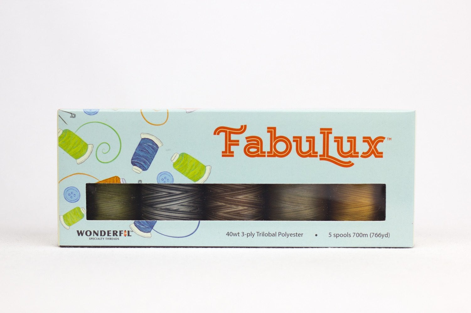 FabuLux™ 40wt Trilobal Polyester Pack WonderFil