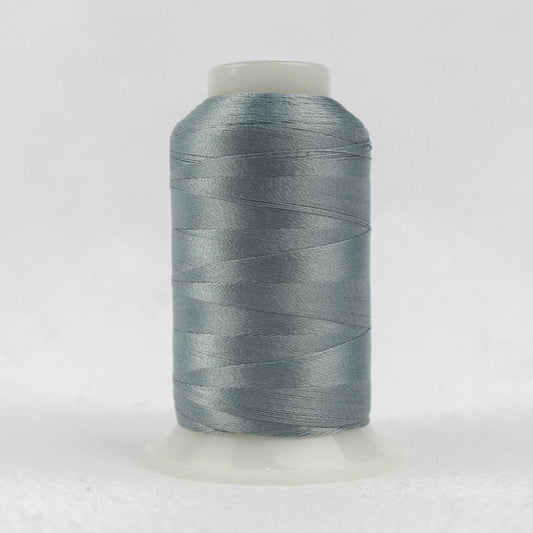 P6597 - Polyfast™ 40wt Trilobal Polyester Soft Steel Blue Thread WonderFil