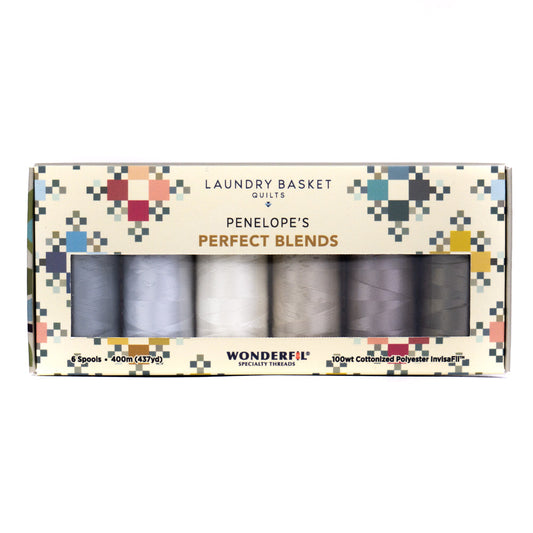 Penelope’s Perfect Blends  by Edyta Sitar - Invisible Thread Pack WonderFil Online EU