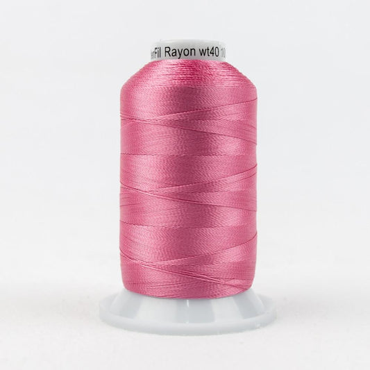 R1181 - Splendor™ 40wt Rayon Geranium Pink Thread WonderFil