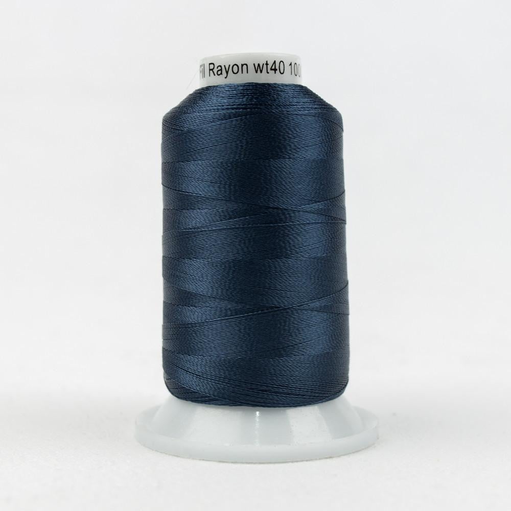 R7136 - Splendor™ 40wt Rayon Blue Depths Thread WonderFil