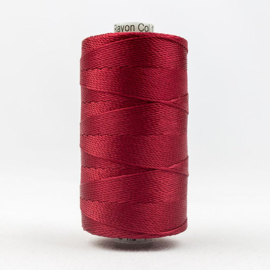 RZ1148 - Razzle™ 8wt Rayon Dark Red Thread WonderFil