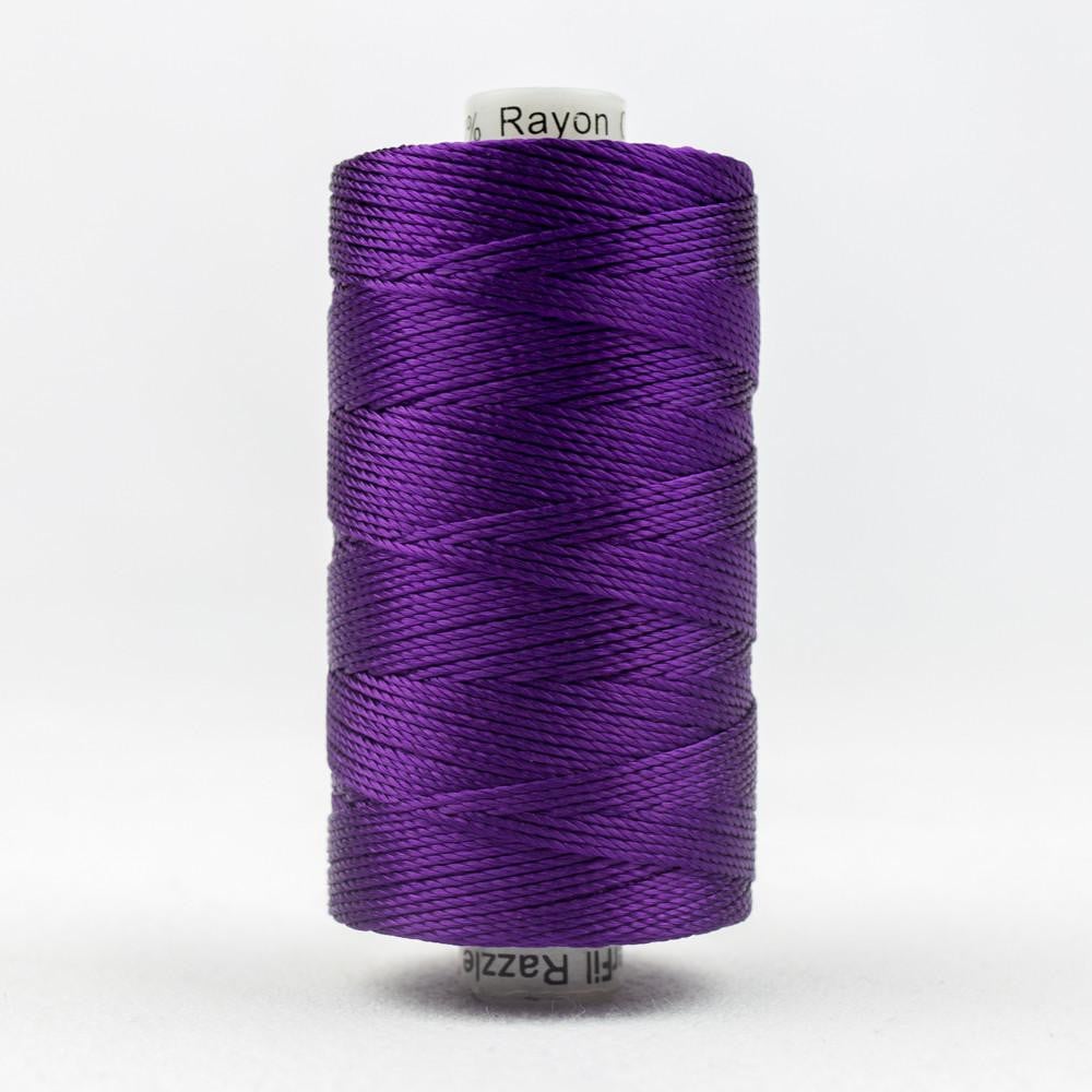 RZ124 - Razzle™ 8wt Rayon Purple Thread WonderFil