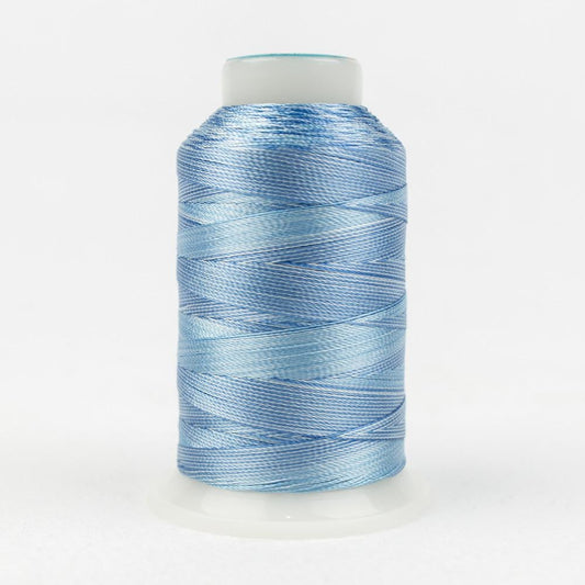 SD15 - Mirage™ 30wt Rayon Sky Blues Thread WonderFil