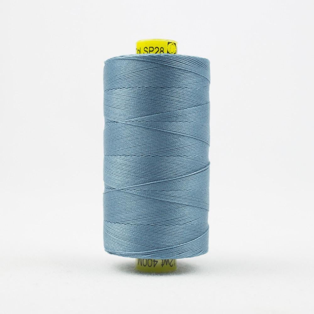 SP28 - Spagetti™ 12wt Egyptian Cotton Soft Blue Thread WonderFil